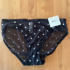 DKNY new with tags sheer star bikini